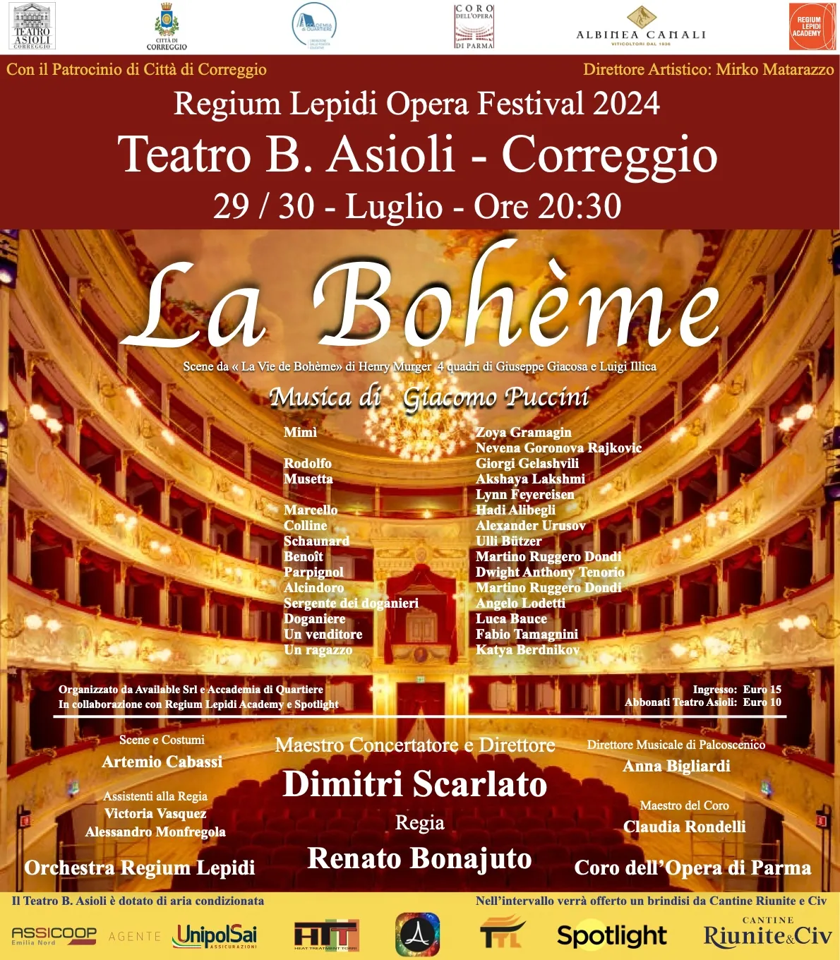 Locandina: La Bohème