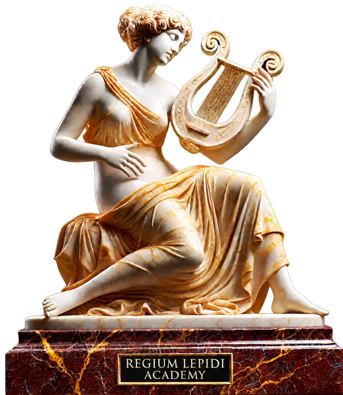 La musa con lira dell'Academy Calliope